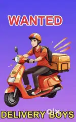 Just part time delivery boy, just 3 hours work