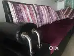 Corner sofa set