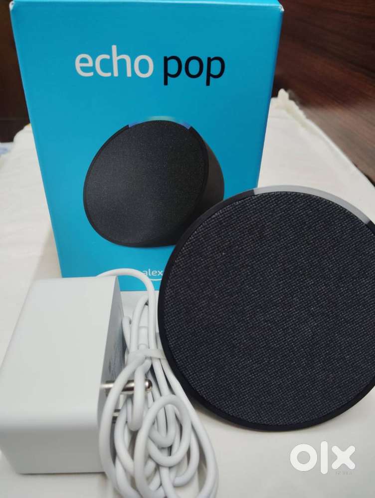 ALEXA Echo Pop (Amazon Smart Speaker) – Like New  Great Sound + Smart