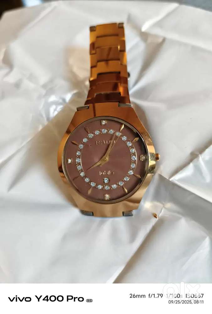 Rado jubile Swiss Automatic Diamond Gold Watch