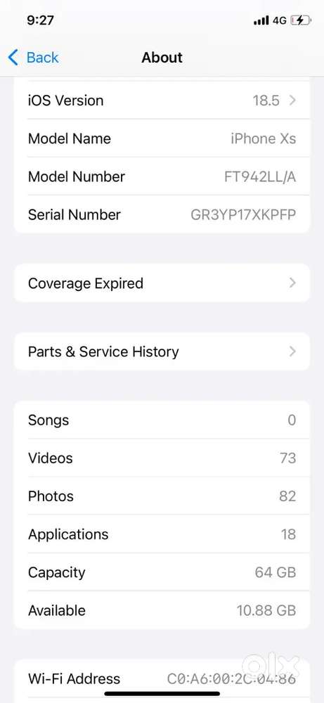 Iphone XS paise di jarort aa