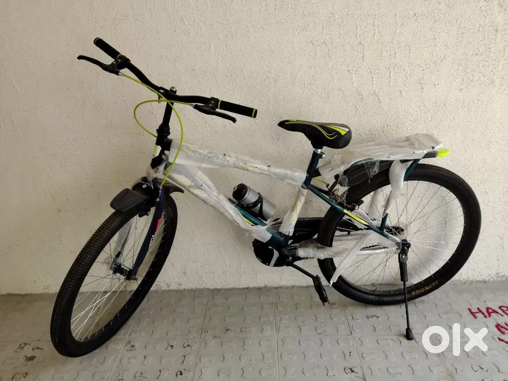 New cycle not used and heavy material used in it ( seal packed )