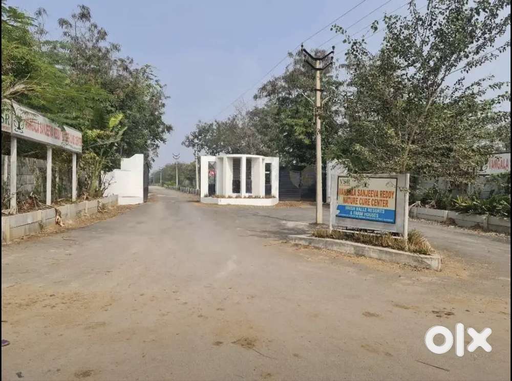 Corner plot, 603 Sq yards plot for sale in  gated communit,yDharmaram