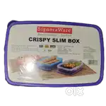 Brand New Signoraware Crispy Slim Box (850ml) - Violet
