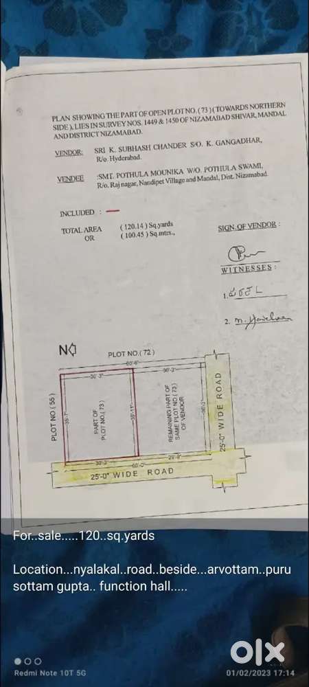 Flat for sale in Nizamabad