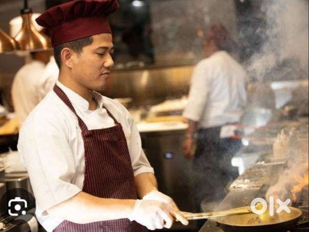 Cook and helper chahiye