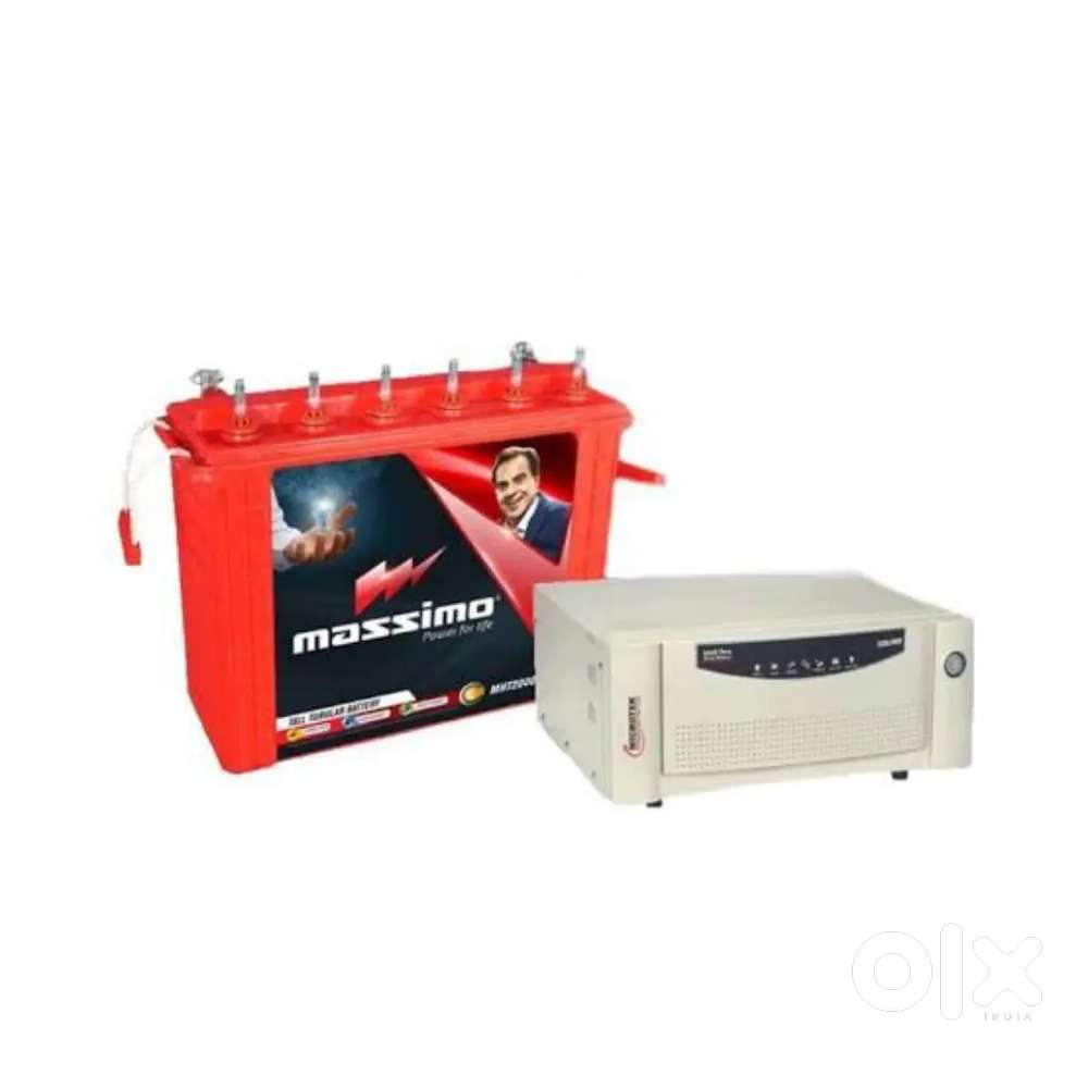 Microtek Inverter and 150Mh Battery. Less used Perfect Condition.