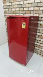 red colour samsung 190liters fridge