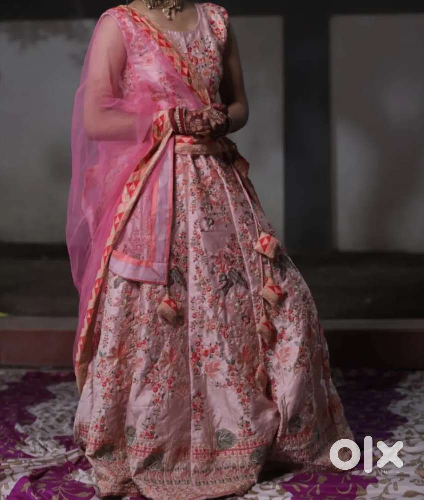 Pink lehnga