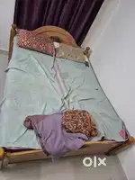 Wooden cot