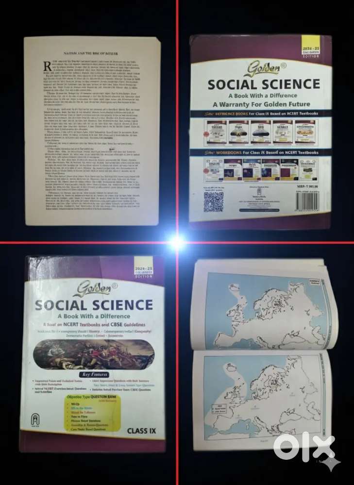 Class 9 NCERT Social science guide book from the company Golden