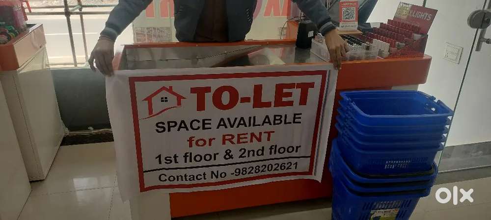 1st floor -area 30x60, Rent 50000/,2nd floor 30x60 , Rent 40000