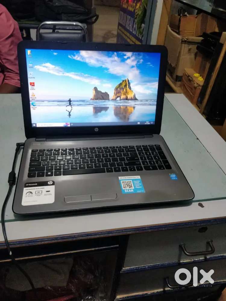 Hp laptop +i3 5th gen + 8GB RAM + 1TB HDD + with Windows 10