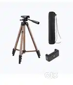 3 - way panhead tripod stand (brown &black) 3 days old