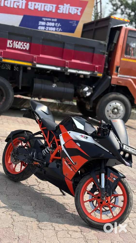 KTM RC 200 BS4 MINT CONDITION WITH VIP NUMBER, BACK TYRE NEW HAI