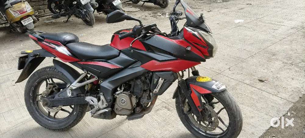 The bike is in good condition