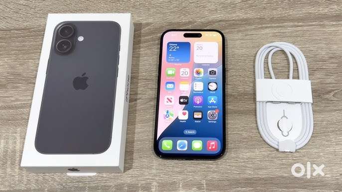 iPhone 16 (128 gb) BLACK Brand New 10 days used