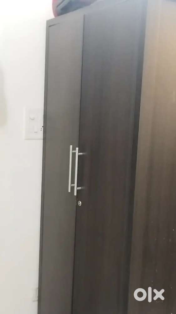 MDF furniture set - Wardrobe, Cabinet, Shoe Rack in good condition.