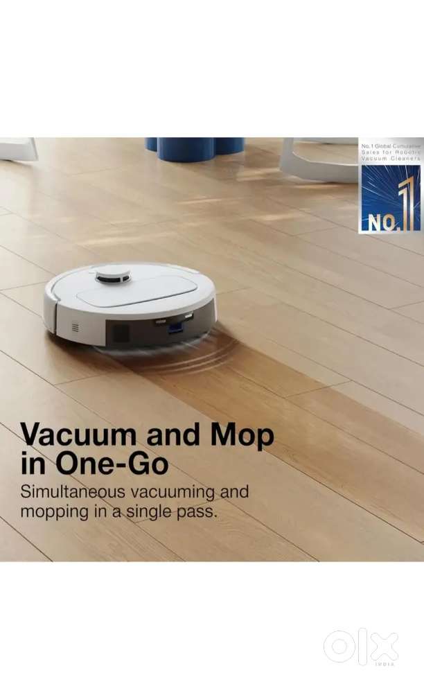 ECOVACS N30 Robotics floor cleaner with 2 in 1 mopping and vacuum