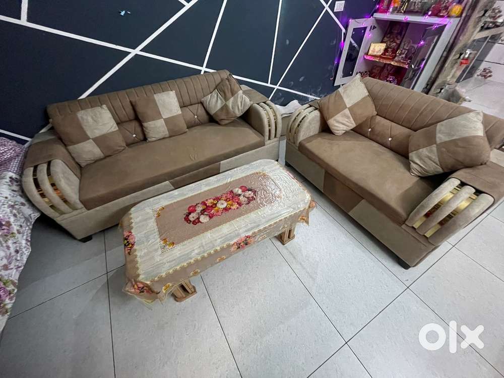 5seater sofa , 2 double bed ,fridge ,  gyser, RO,