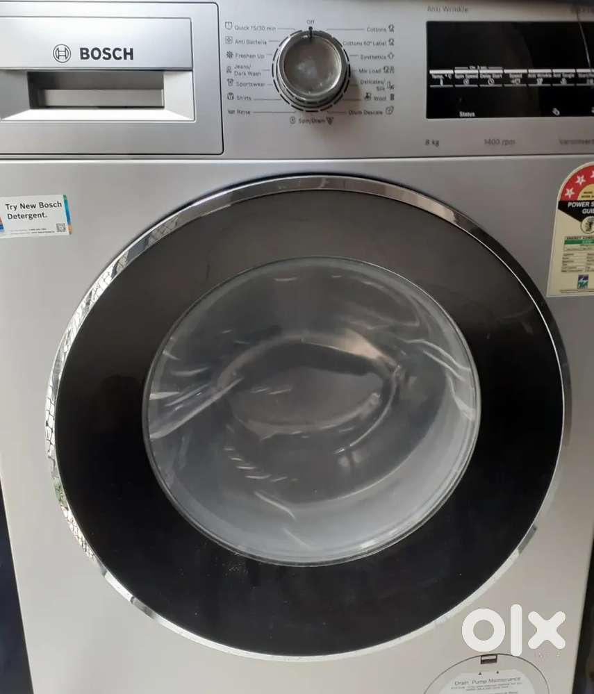 BOSCH 8KG FRONT LOAD FULLY AUTOMATIC WASHING MACHINE