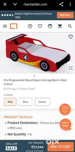 Kids designer bed