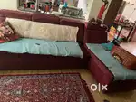 L shape sofa wih storage