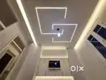 GYPSUM FALSE CEILING ALUMINIUM FABRICATION MODULAR KITCHEN INTERIOR