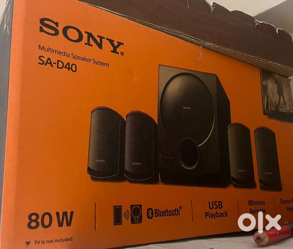 Sony SA D40 multimedia speaker home theatre