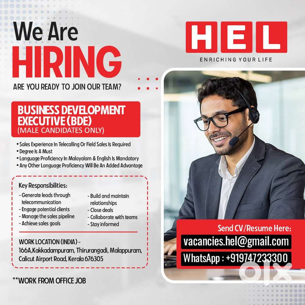 BUSINESS DEVOLPMENT EXECUTIVE