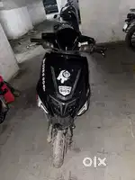 Well maintained scooty with well modify