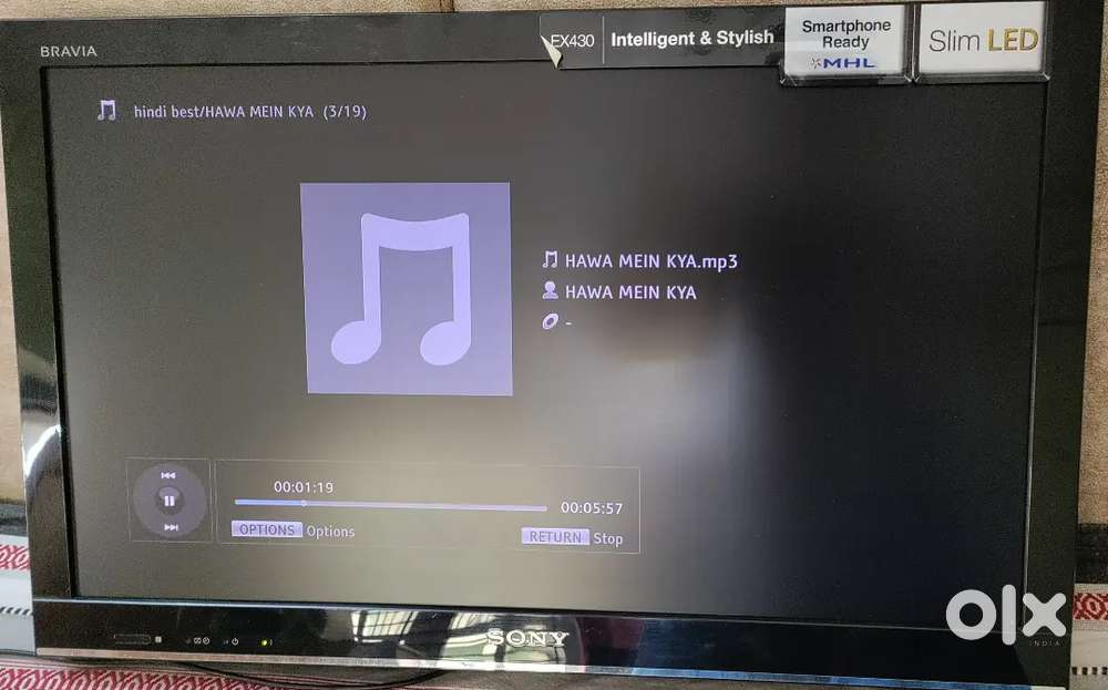 Sony Bravio EX430 TV