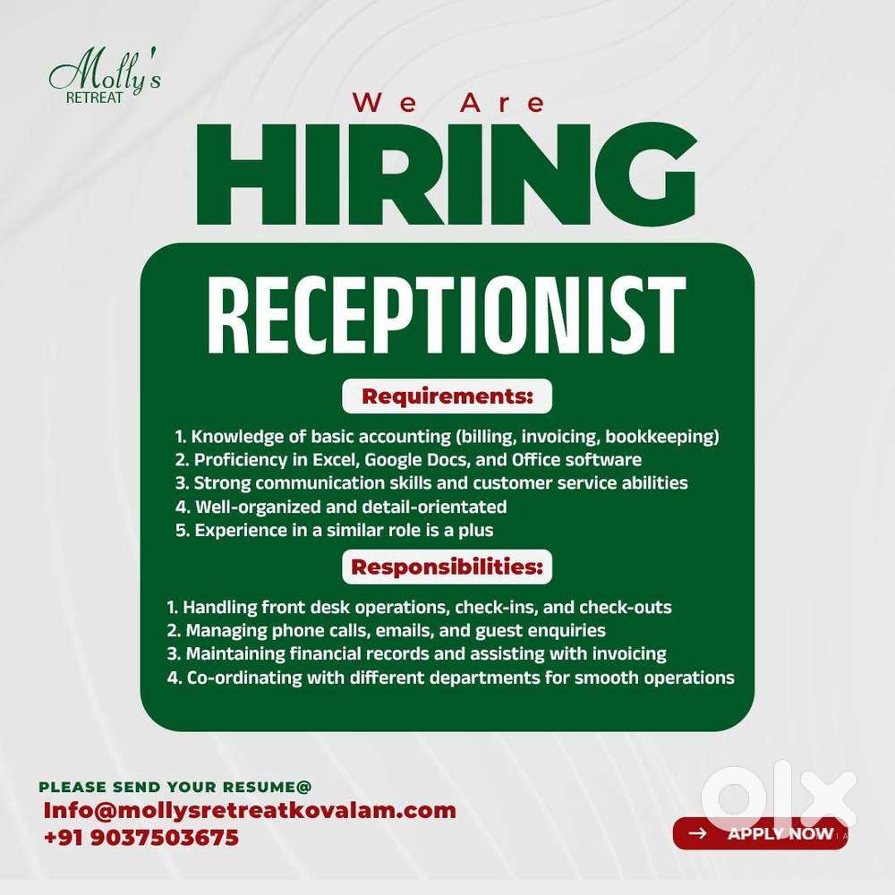 Receptionist