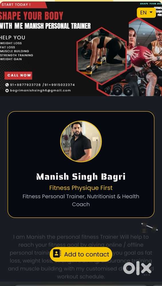 Slaes Digital Business Card