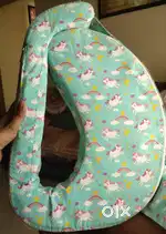 Infantino baby carrier, babyhug feeding pillow and unused pram