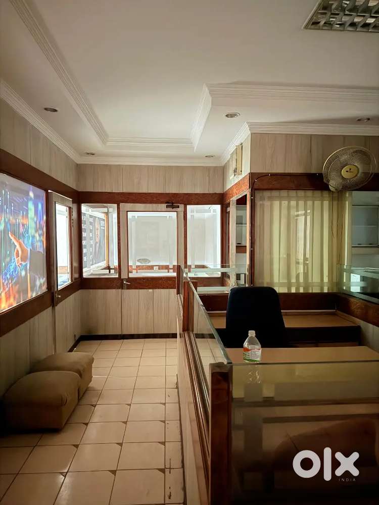 1200 sqft  fully furnished office space.