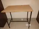White Board, Office table and chair, Cupboard and ups battery