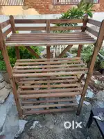 Wooden rack