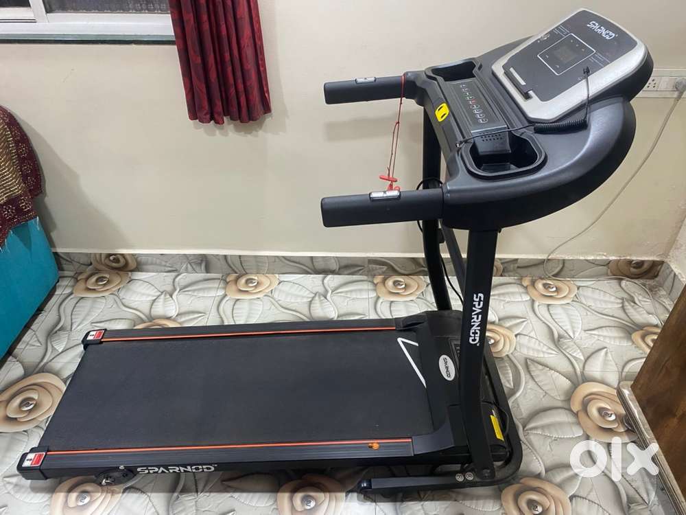 Sparnod Treadmill – Hardly Used  Home Fitness Equipment  Best Price