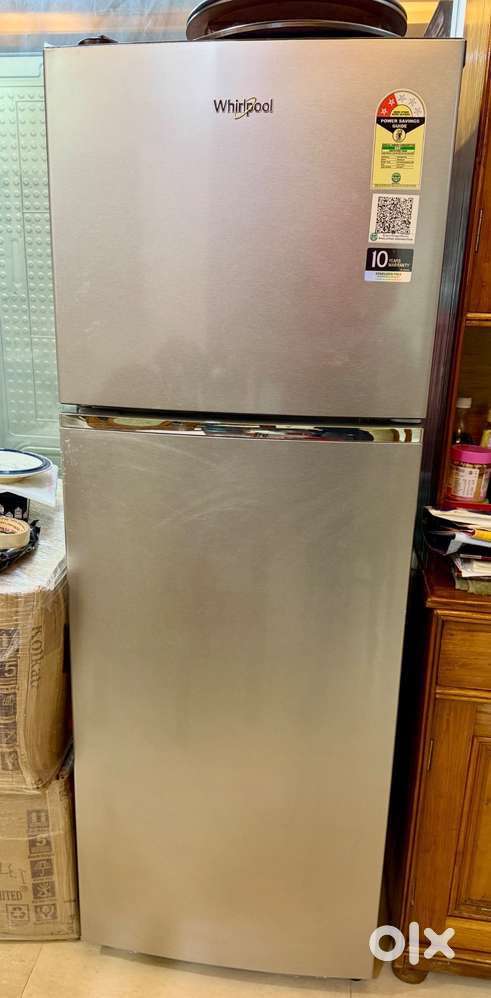 New Whirlpool double door fridge