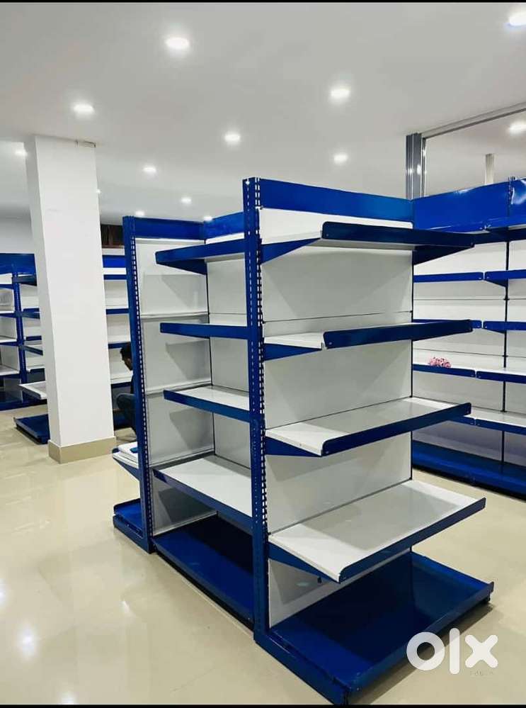grocery store supermarket display racks