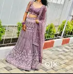 lavender (light purple) lehenga choli