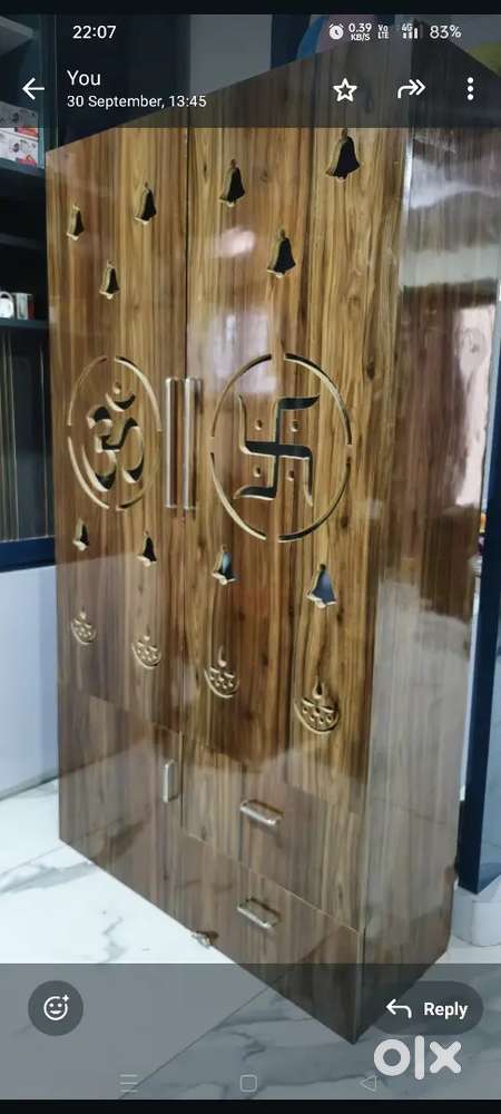 Not used new temple box