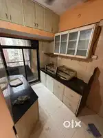 2 bhk flat rent Sami furnished sector 3 Kharghar near by railway stion