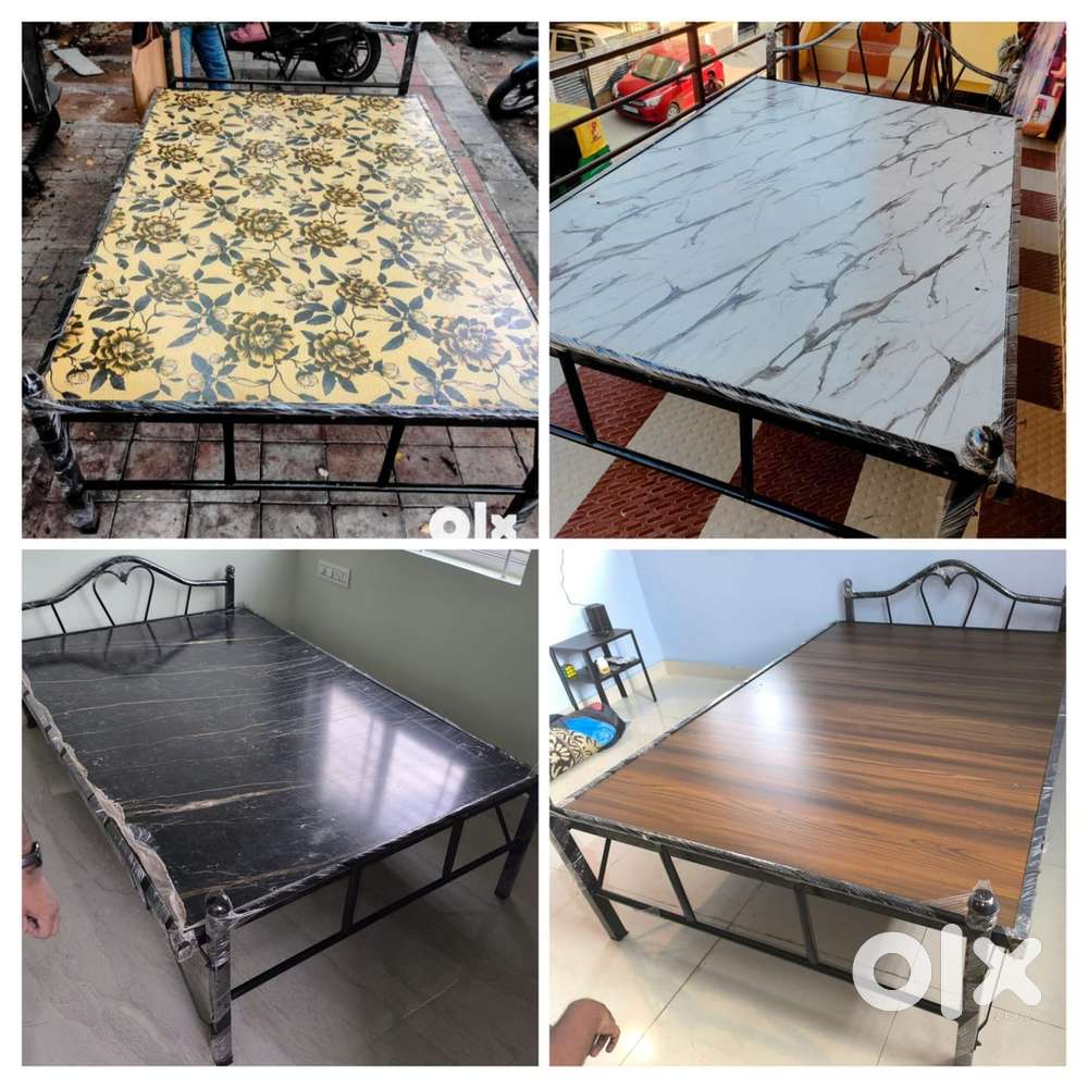 6/4 Durable Metal & Plywood Comfort Cot