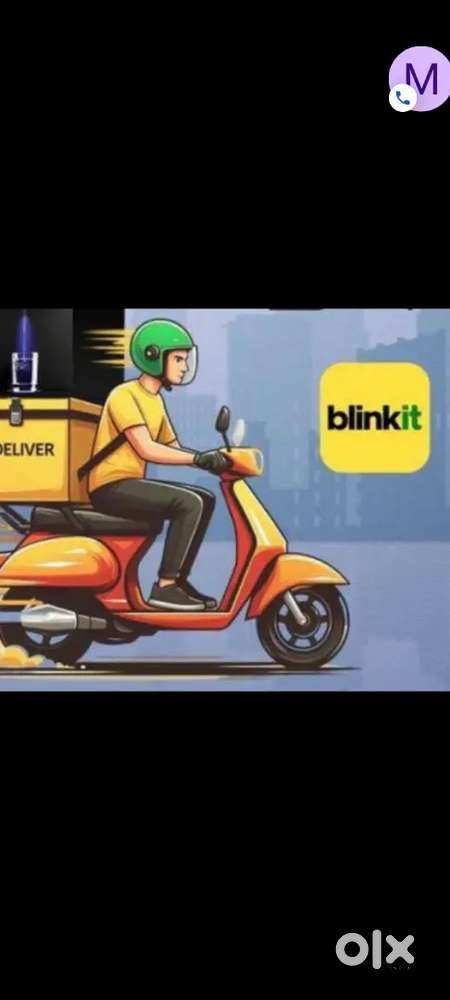 Hiring for gurgaon blinkit delivery boy