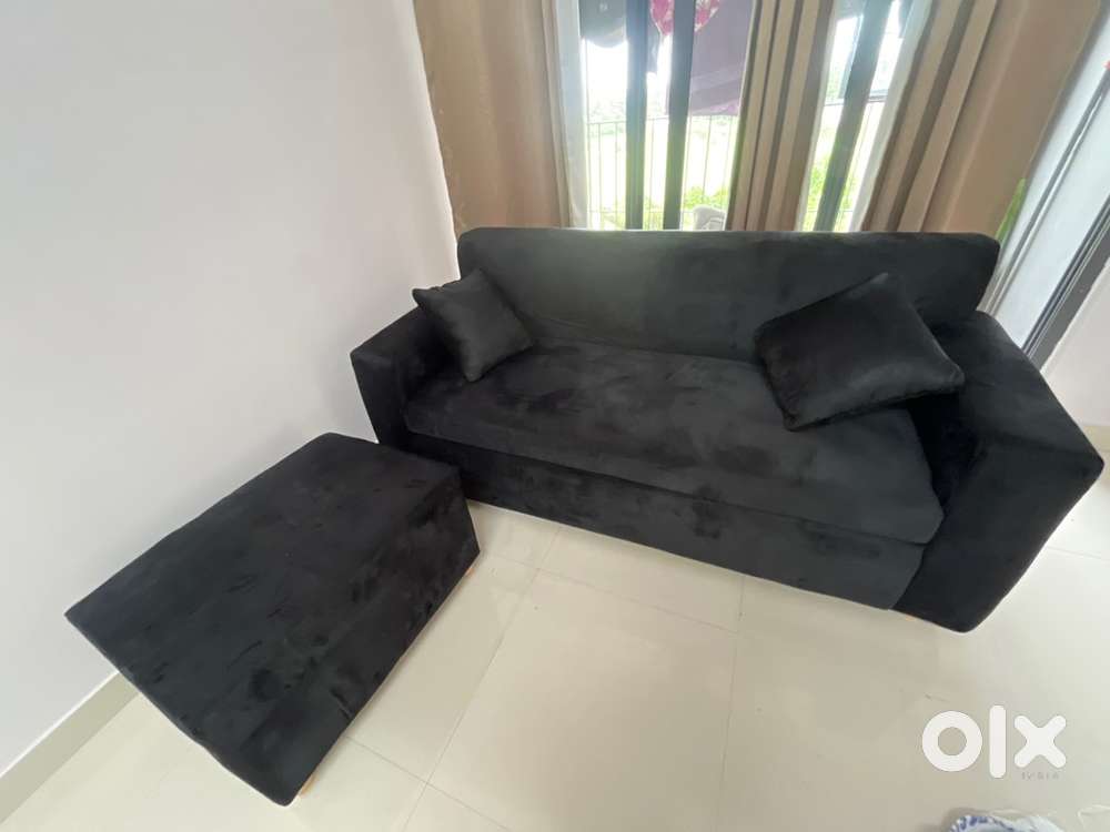 Brand new unused Premium quality velvet L shape sofa