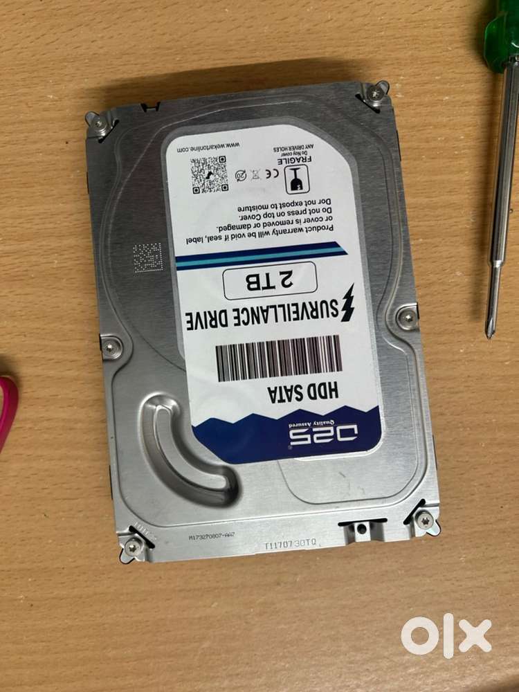 Security and services hard disk 2tb