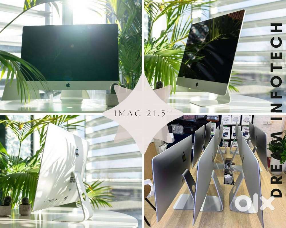Apple iMac A1418 – Core i5  8GB  500GB SSD  21.5”  Refurbished