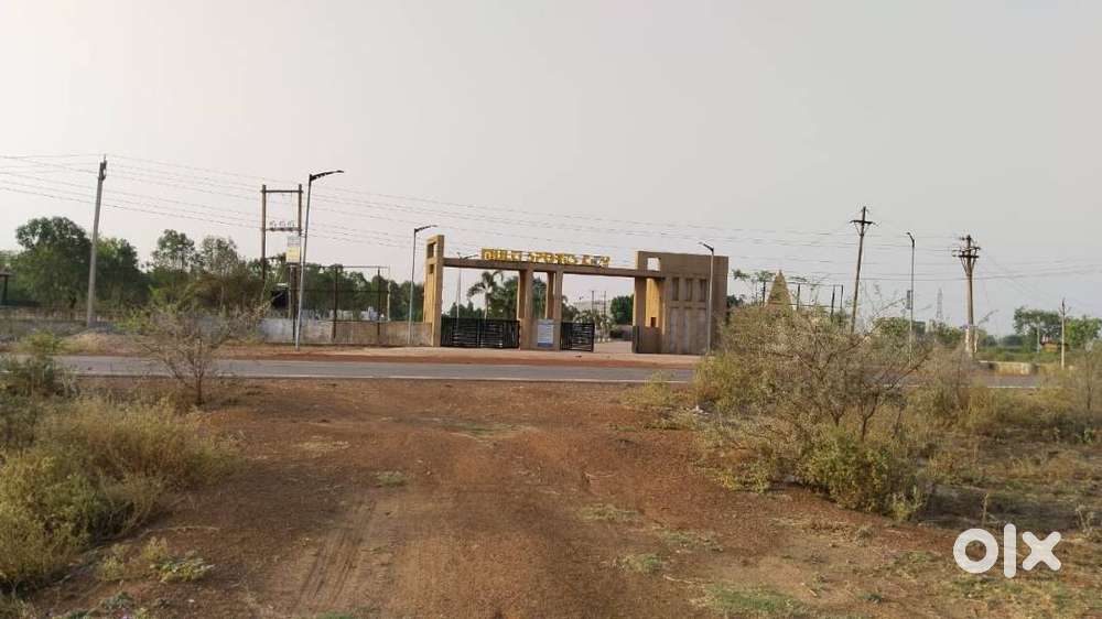 East face corner plot at Magarghata opp. Multisports City